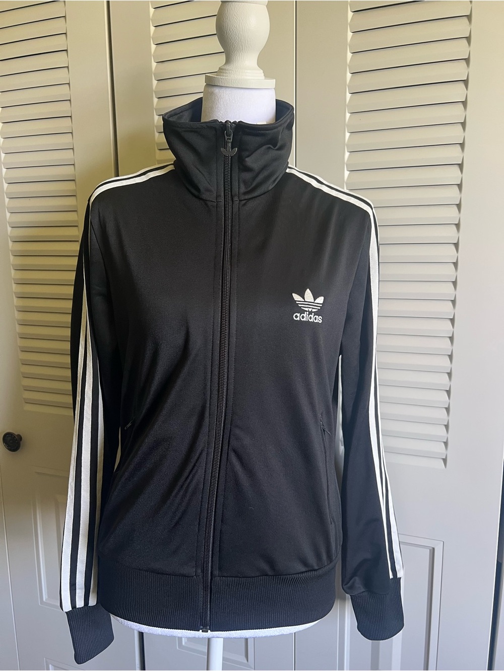 Adidas Black Track Suit Jacket - Size Medium - NWT